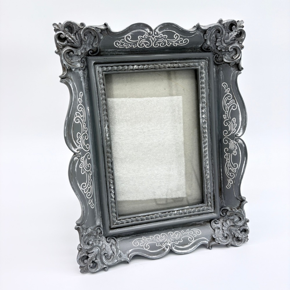 Ornate Gothic Picture Frame Black Baroque Victorian Gallery Wall Decor 4x6